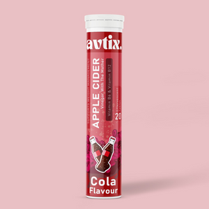Avtix Apple Cider Vinegar (ACV) Cola Flavour Effervescent Tablet Avtix Apple Cider Vinegar (ACV) Cola Flavour Effervescent Tablet