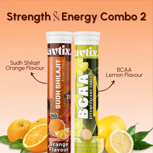 Avtix Shilajit Orange + BCAA Combo Avtix Shilajit Orange + BCAA Combo