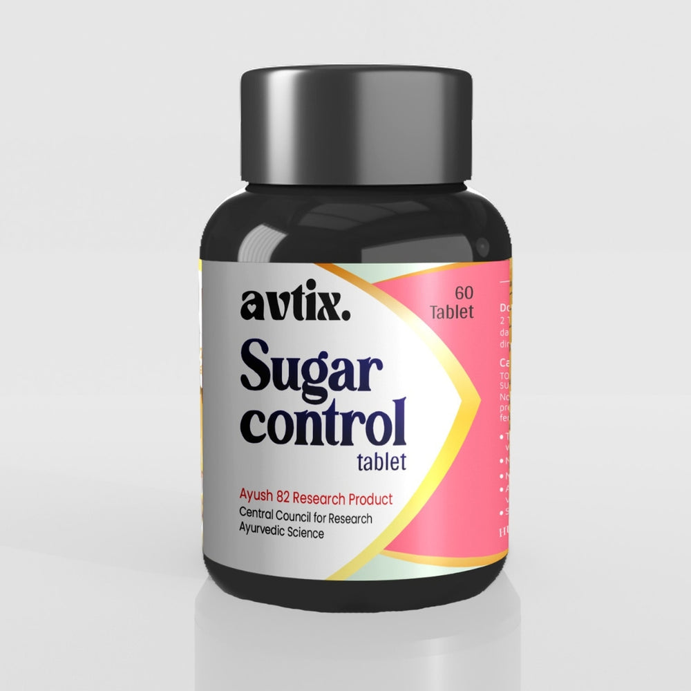 Avtix Sugar Control Ayurvedic Tablets (Approved by AYUSH)