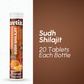 Avtix Sudh Shilajit Orange flavour Effervescent Tablet